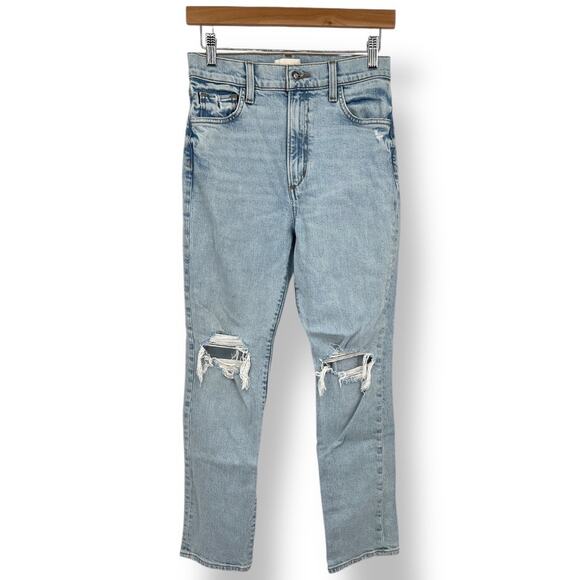 Favorite Daughter The Valentina Super High Rise Ankle Jeans Women's 27 Blue - Picture 3 of 14